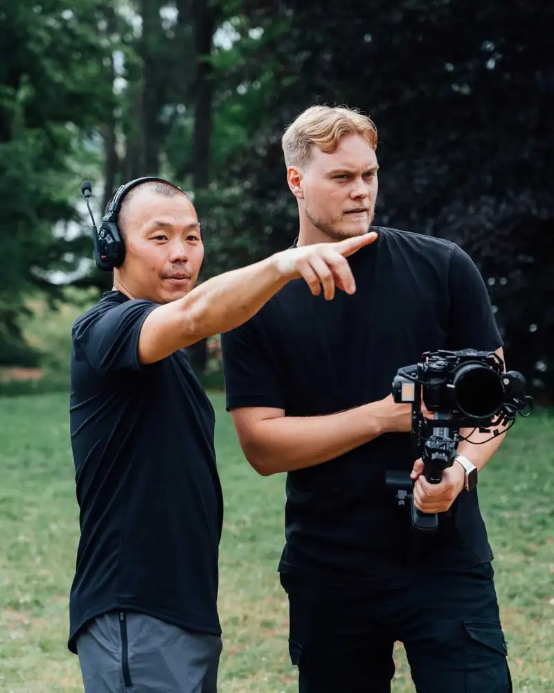 Shooting a Big Commercial