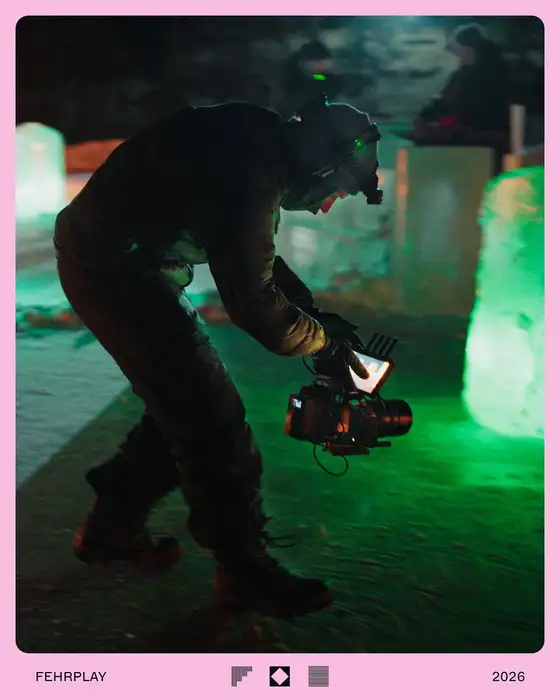 This project has been in mind for 2 years…🎬🧊 Anders had the idea to shoot a…