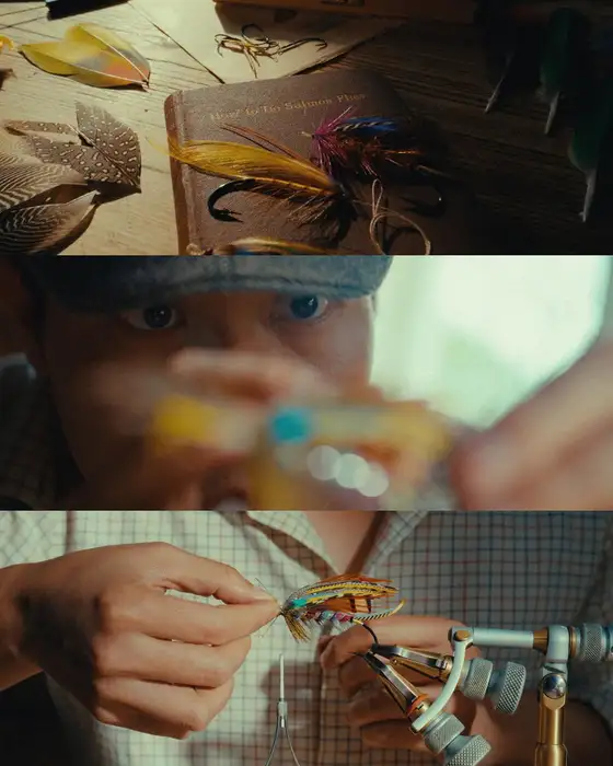 Discover the colorful world of fly tying!🎣🎨Before the summer we shot a macro…