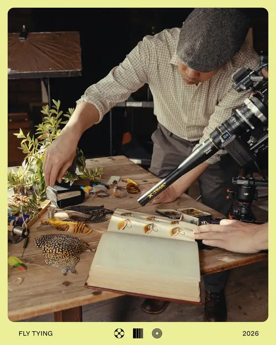 Discover the colorful world of fly tying!🎣🎨Before the summer we shot a macro…