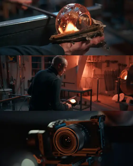 3 creatives test the same lens for their work📸🎥 We produced this new…
