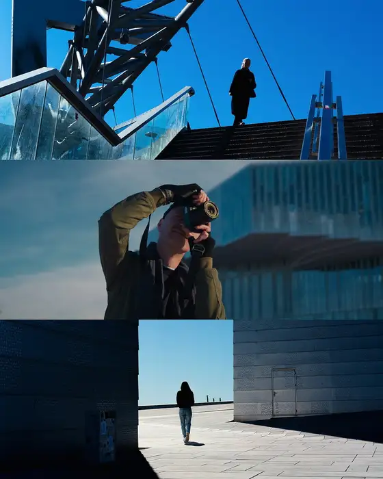 3 creatives test the same lens for their work📸🎥 We produced this new…