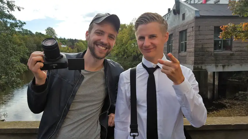 Tidlig bilde fra YouTube-kanalen Andyax