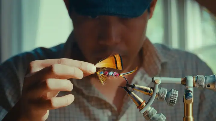 The Art of Fly Tying | Tying The Butcher (featuring Long Nguyen)