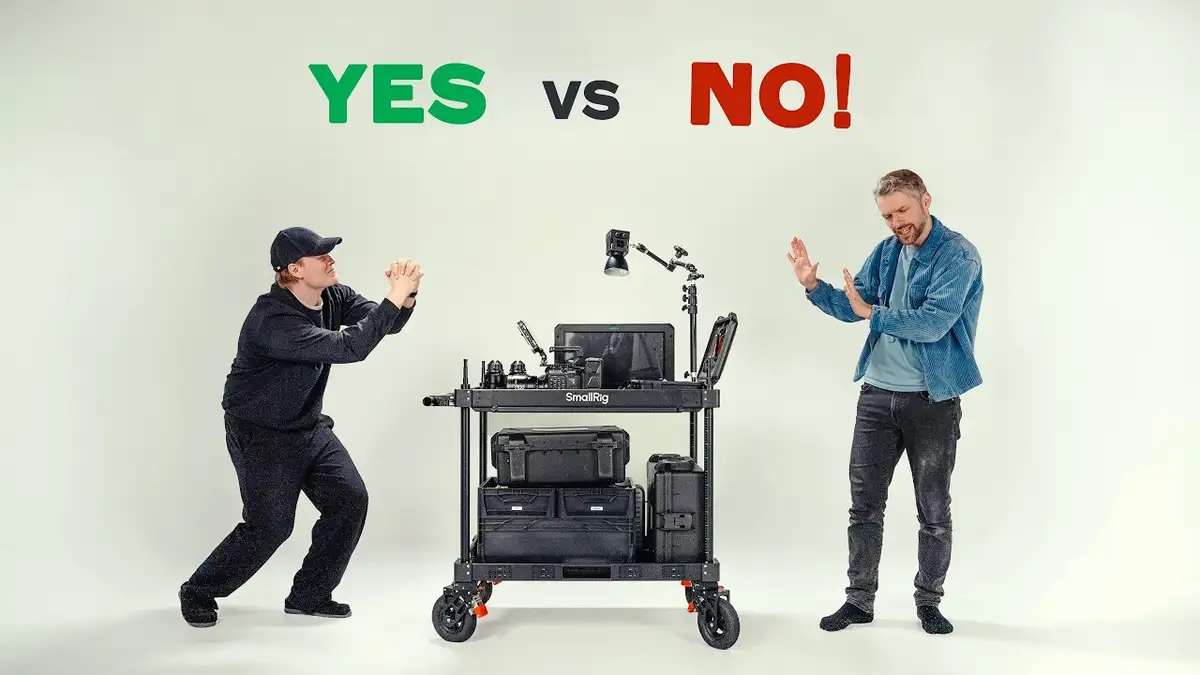 I Was Wrong About Production Carts (ft. SmallRig Lightweight Cart)