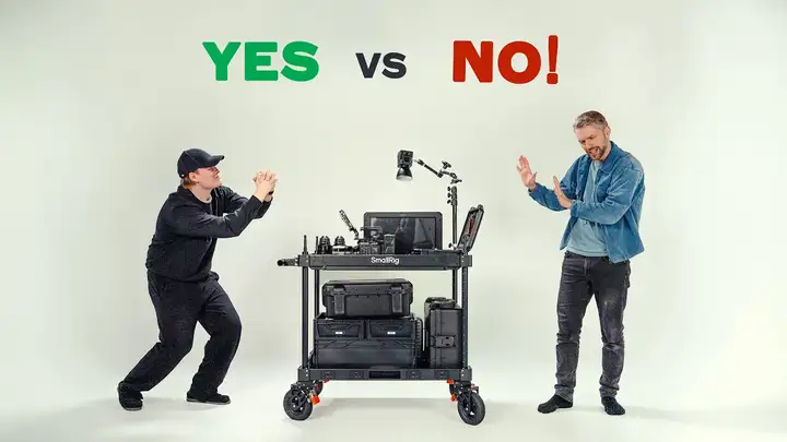 I Was Wrong About Production Carts (ft. SmallRig Lightweight Cart)