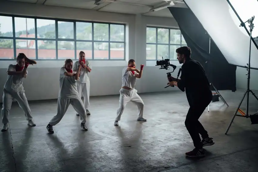 Shooting a Big Commercial