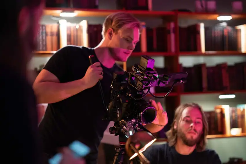 Filmfotograf på opptak