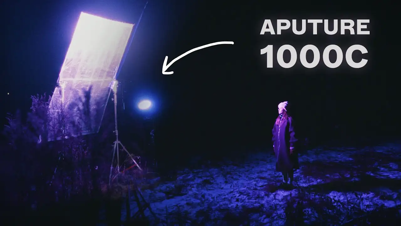 Lighting with Colors using Aputure 1000C & 80C