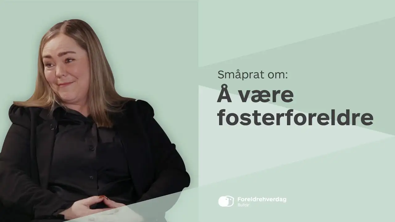Bufdir: Småprat om å være fosterforeldre